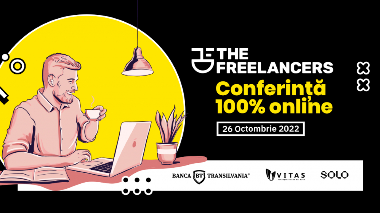 The Freelancers, conferința online dedicată liber profesioniștilor