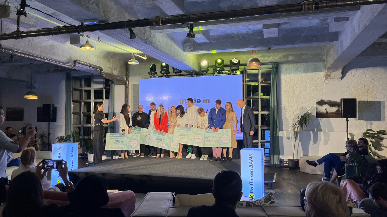 5 afaceri premiate la Gala factory by Raiffeisen. 500 de afaceri finanțate în total