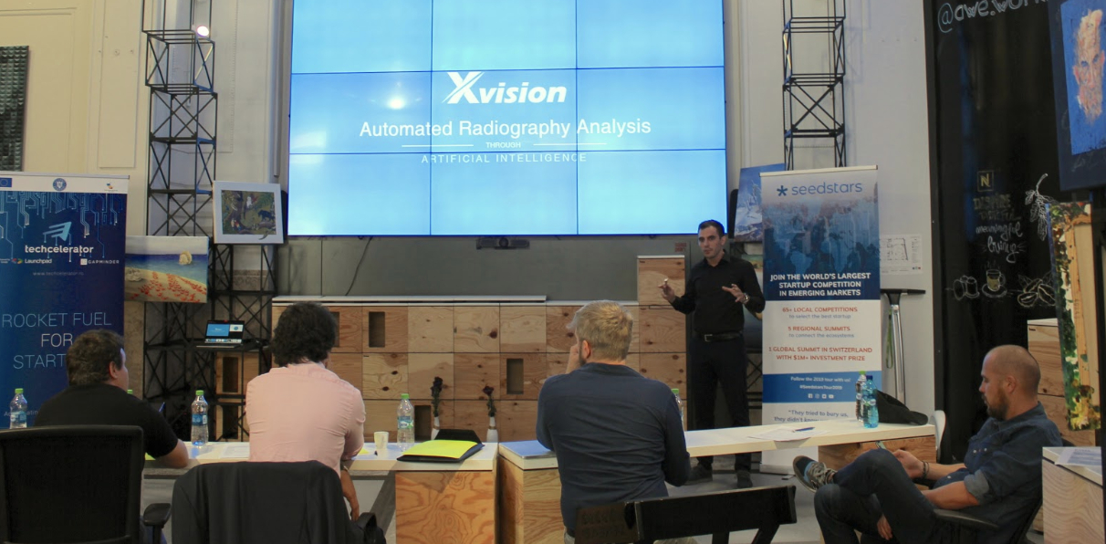 Xvision wins Seedstars Bucharest awards - best startup