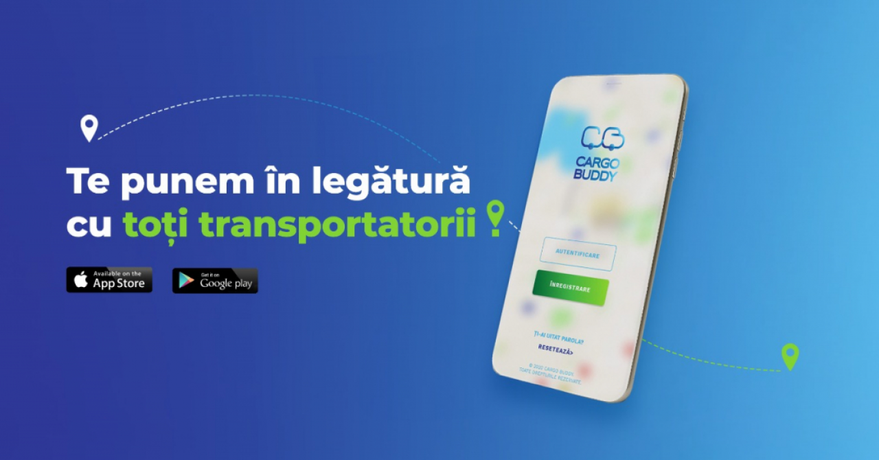 Cargo Buddy, un ”Uber” românesc pentru transportul de mărfuri