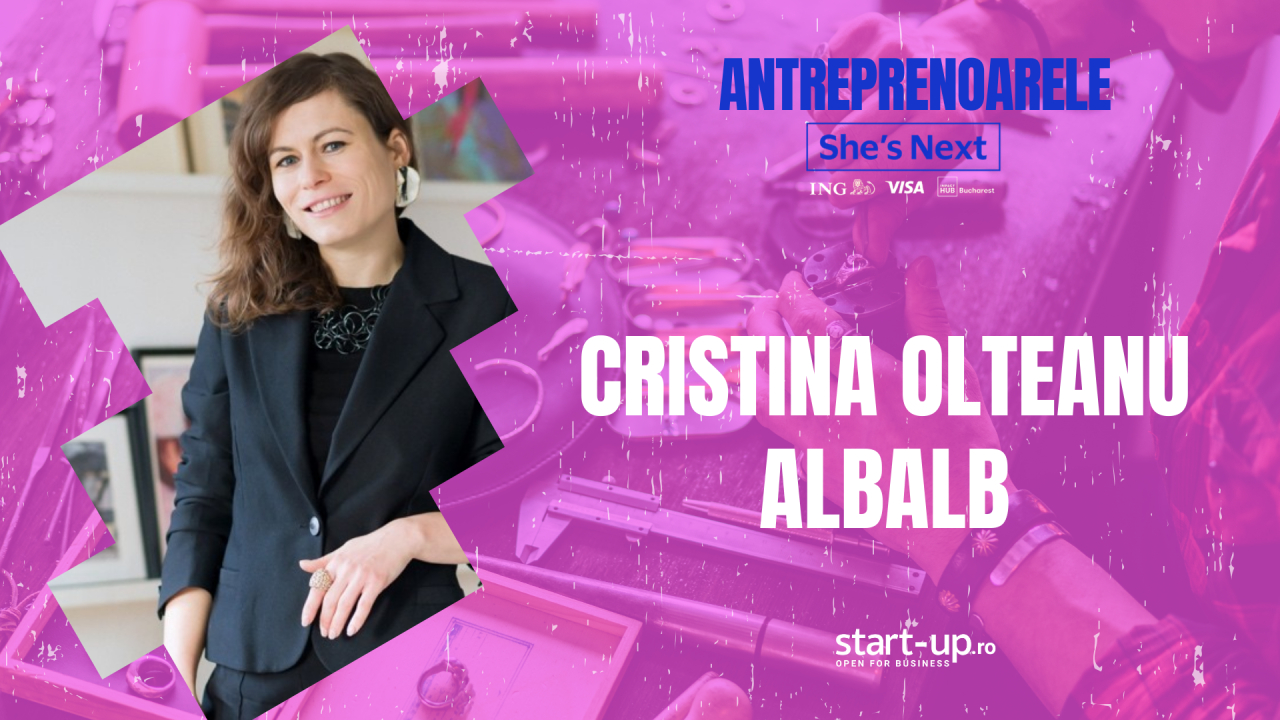 Antreprenoarele She’s Next | Cristina Olteanu: ”simt că mă pregătesc pentru o nouă etapă în antreprenoriat”