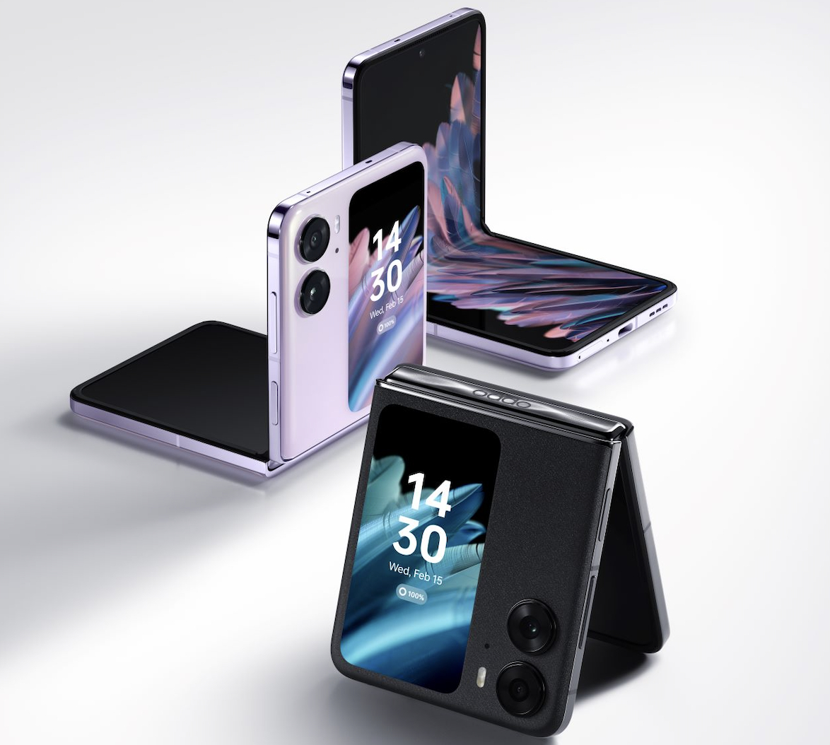 OPPO lansează Find N2 Flip cu cea mai mare baterie de pe un telefon cu clapetă