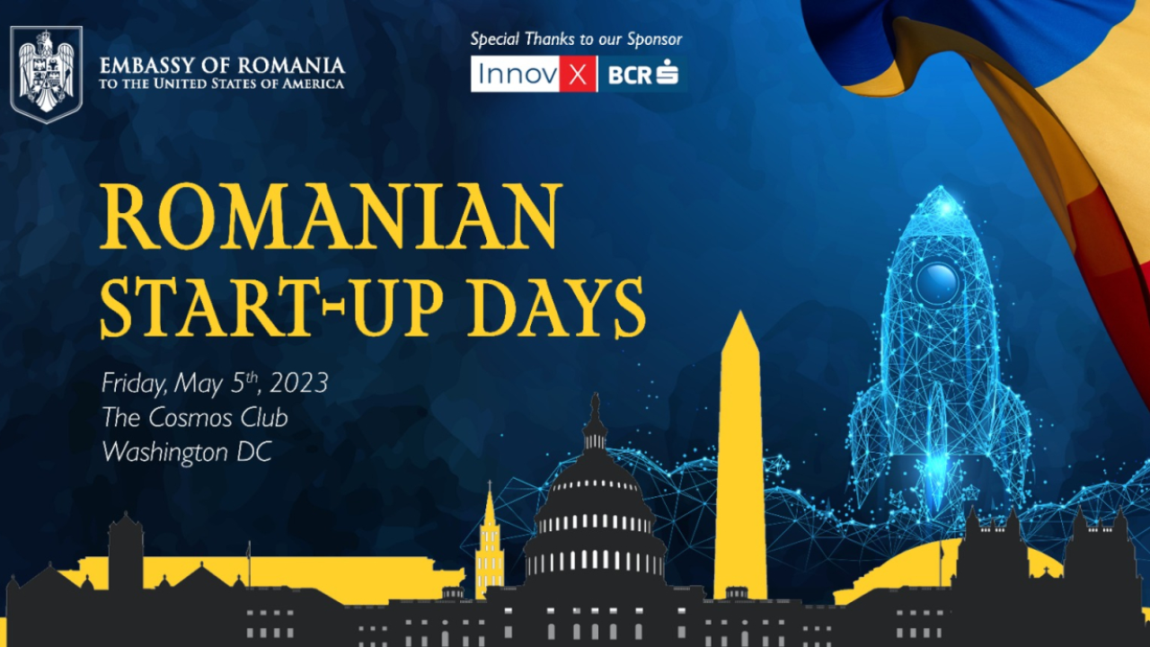 InnovX-BCR aduce Romanian Start-Up Days la Washington