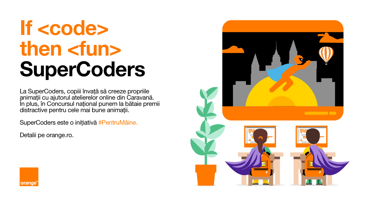 Educație digitală pentru copii: o nouă ediție a programului SuperCoders