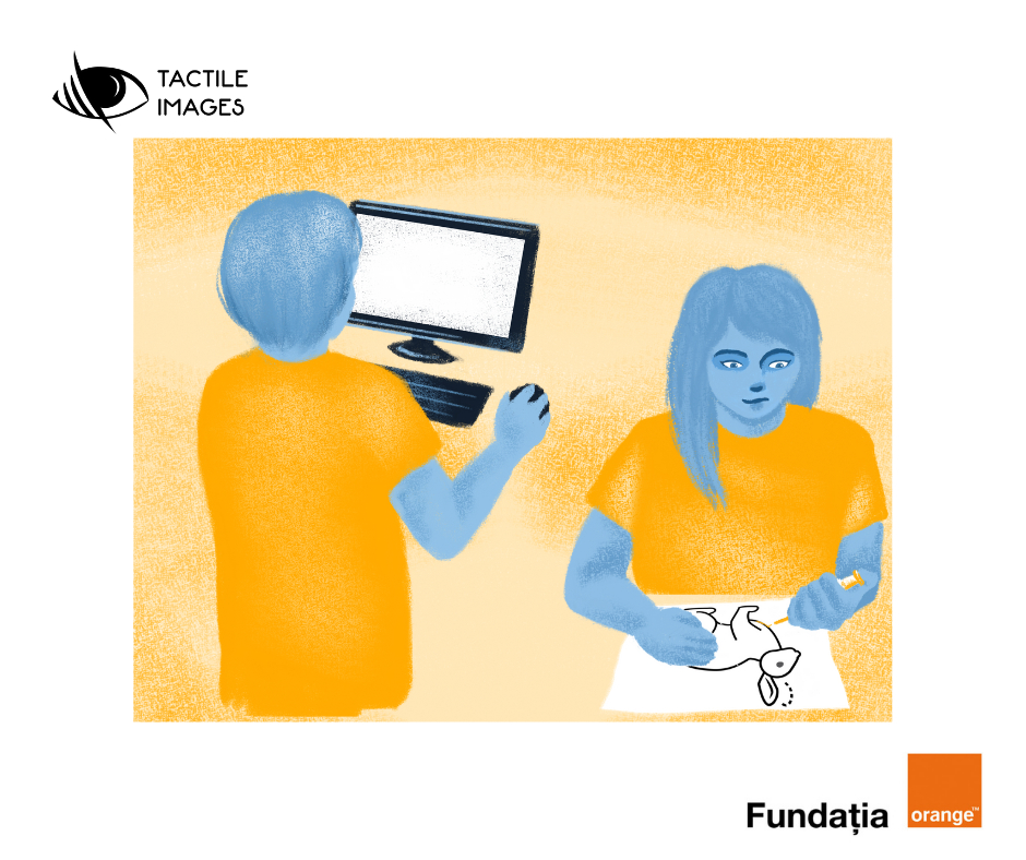 Tactile Images, platformă gratuită de e-learning pentru profesorii&părinții copiilor nevăzători