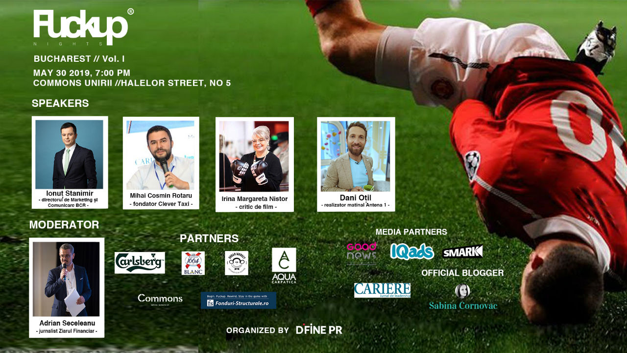 Agenda evenimentului care îți arată că eșecul e un avantaj competitiv