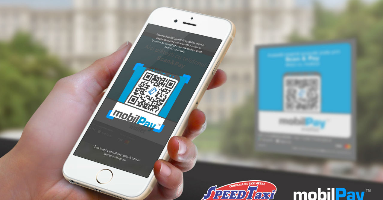 Îți poți plăti cursa Speed Taxi cu mobilul, prin mobilPay Wallet