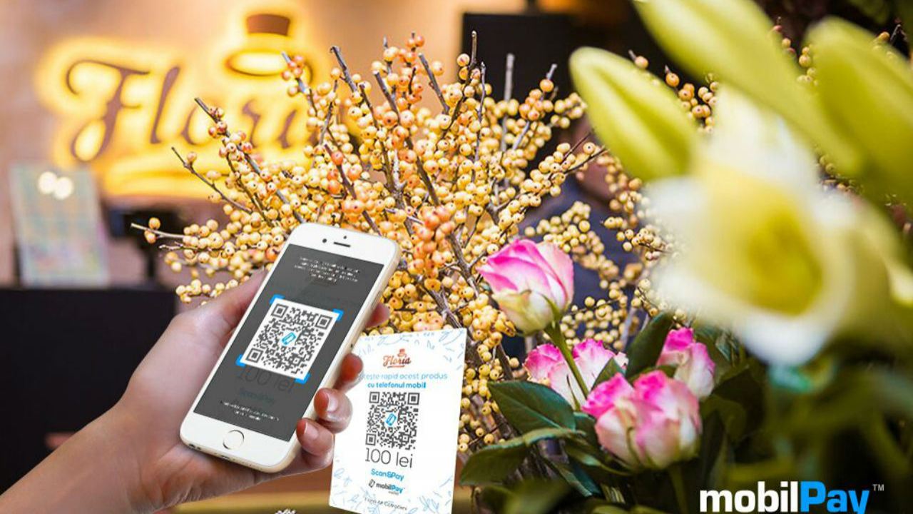 Acum e mai simplu să cumperi flori, prin aplicația mobilPay Wallet