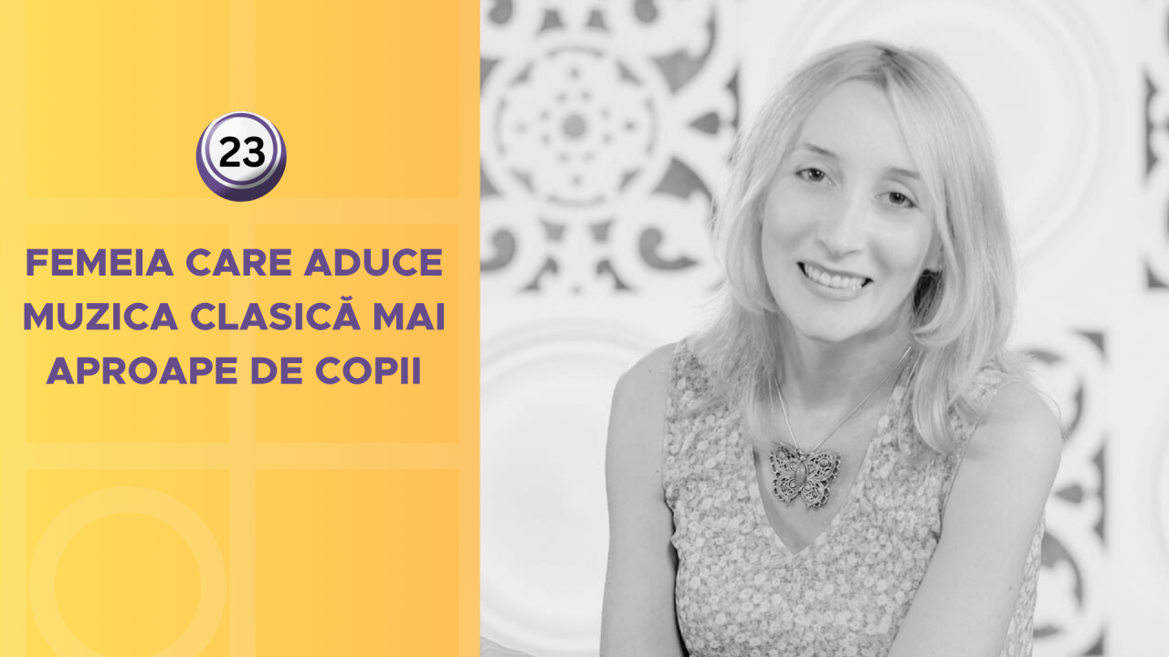 Femeia care aduce muzica clasică mai aproape de copii