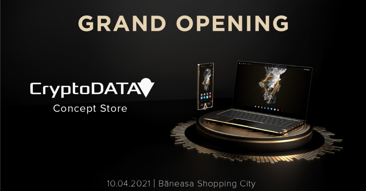 CryptoDATA lansează magazinul cu telefoane și laptopuri cu blockchain