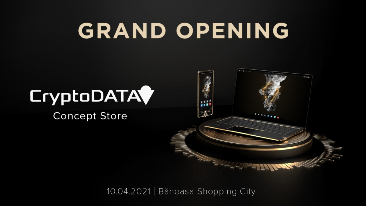 CryptoDATA lansează magazinul cu telefoane și laptopuri cu blockchain