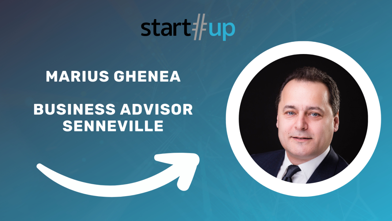 Producătorul de prăjituri Senneville îl atrage pe Marius Ghenea în Board of Advisors