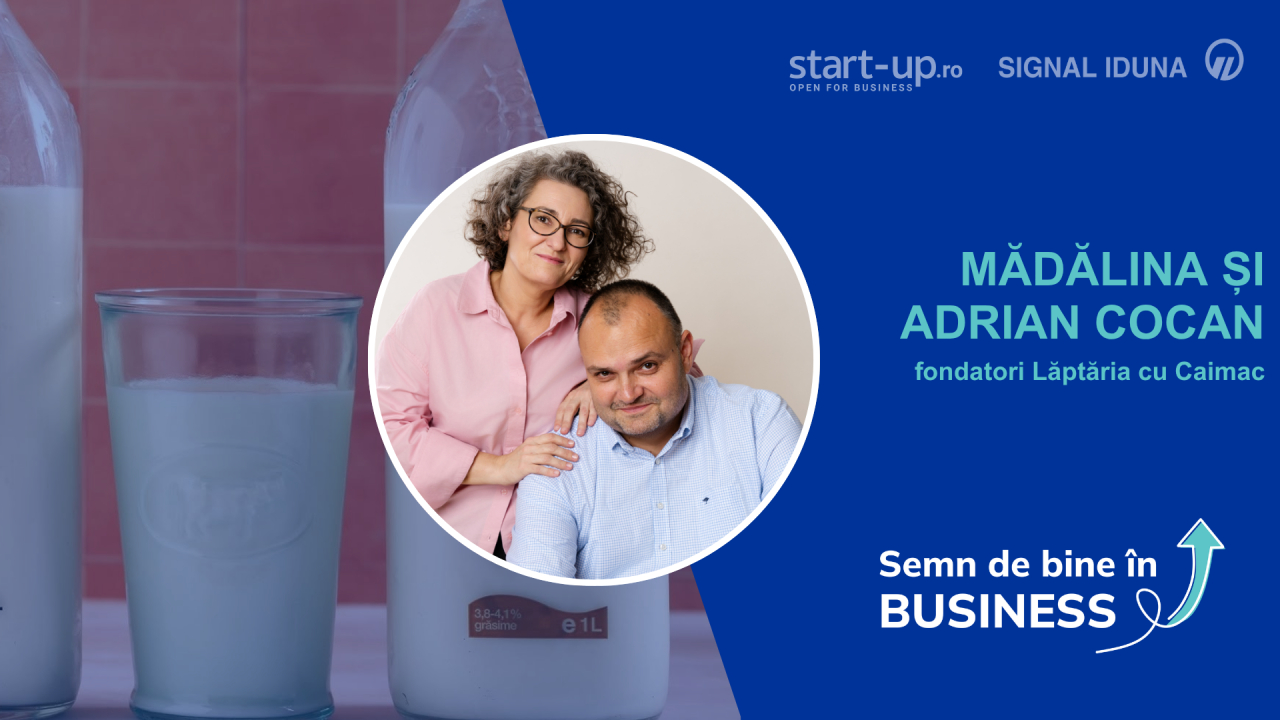 Mădălina și Adrian Cocan, Lăptăria cu Caimac: ”un lider adevărat construiește un univers funcțional în care fiecare om are loc să crească”