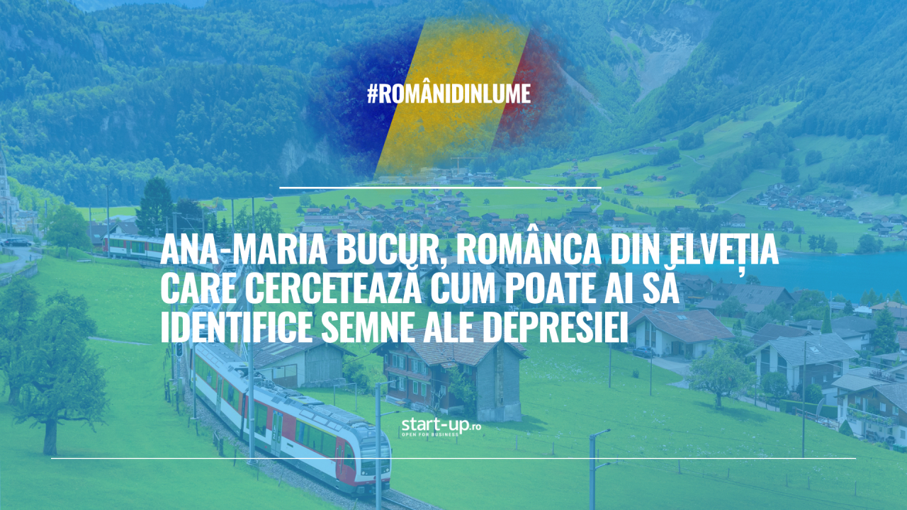 Ana-Maria Bucur, românca din Elveția care cercetează cum poate AI să identifice semne ale depresiei | Români din lume