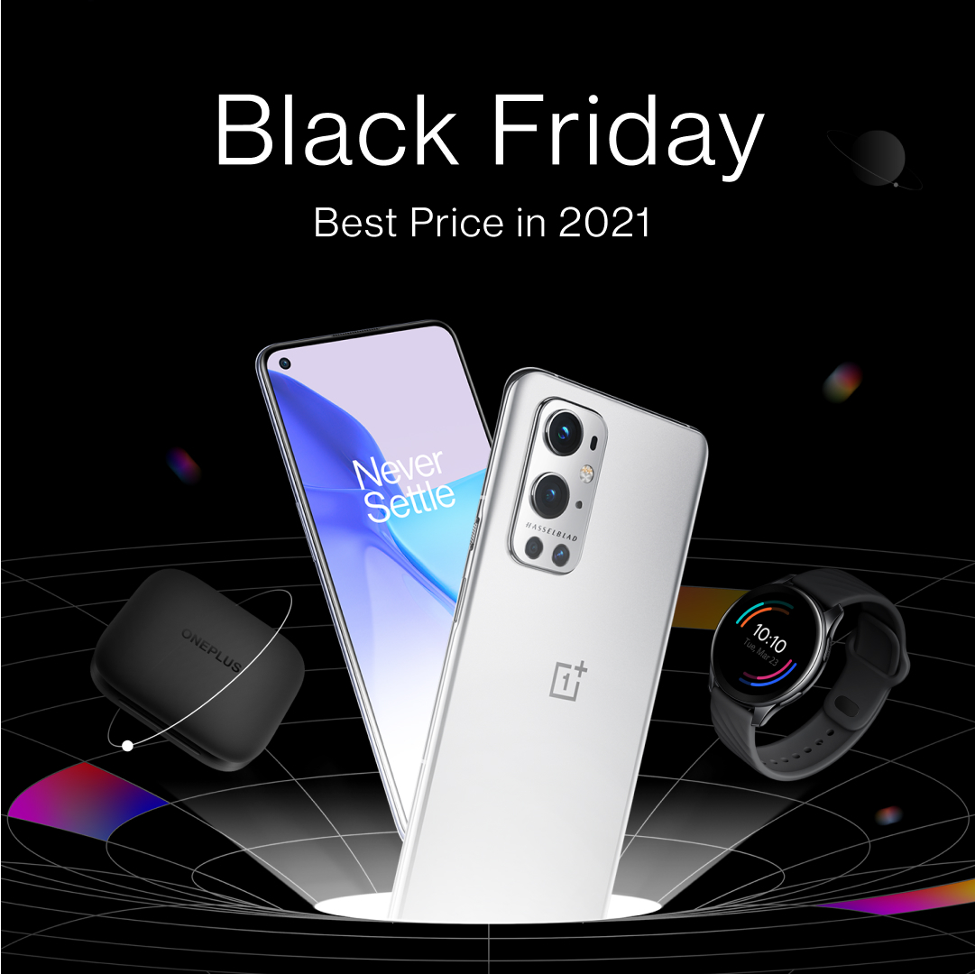 Black Friday 2021 - reduceri de până la 50% la accesorii și telefoane OnePlus