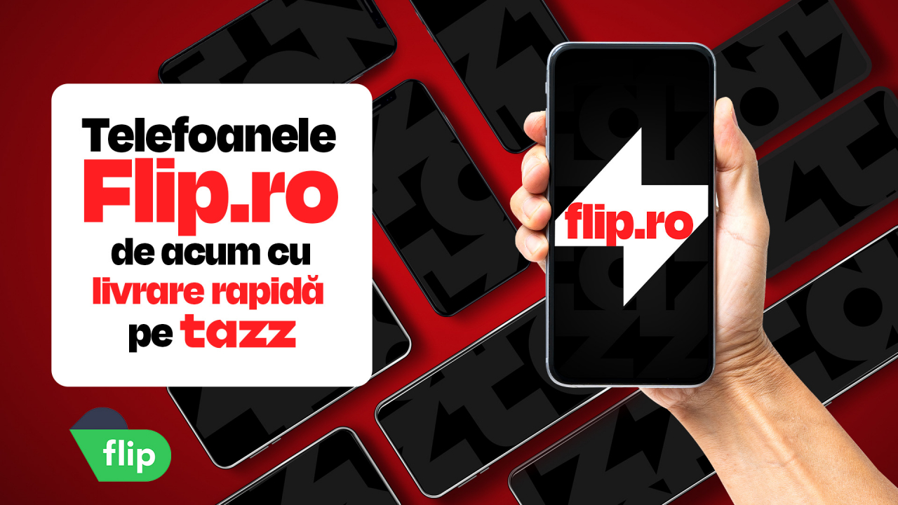 eMAG consolidează: telefoanele recondiționate de pe Flip.ro ajung pe Tazz