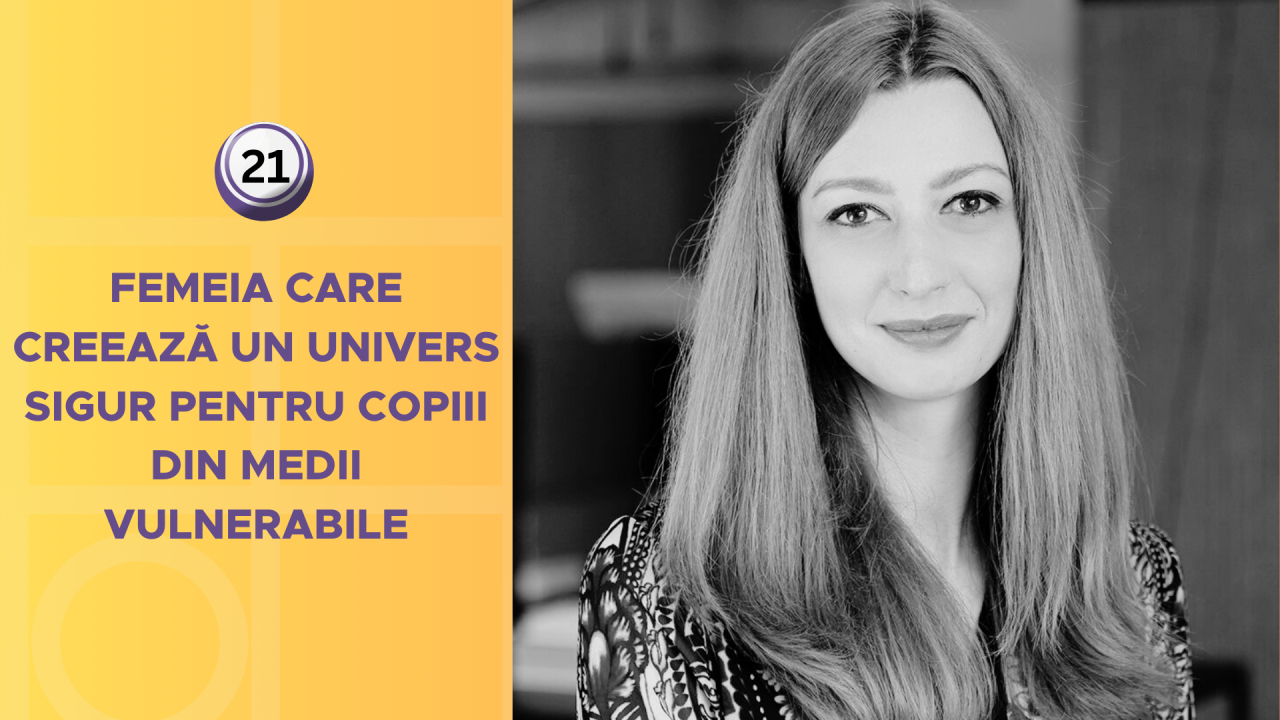 Femeia care creează un univers sigur pentru copiii din medii vulnerabile
