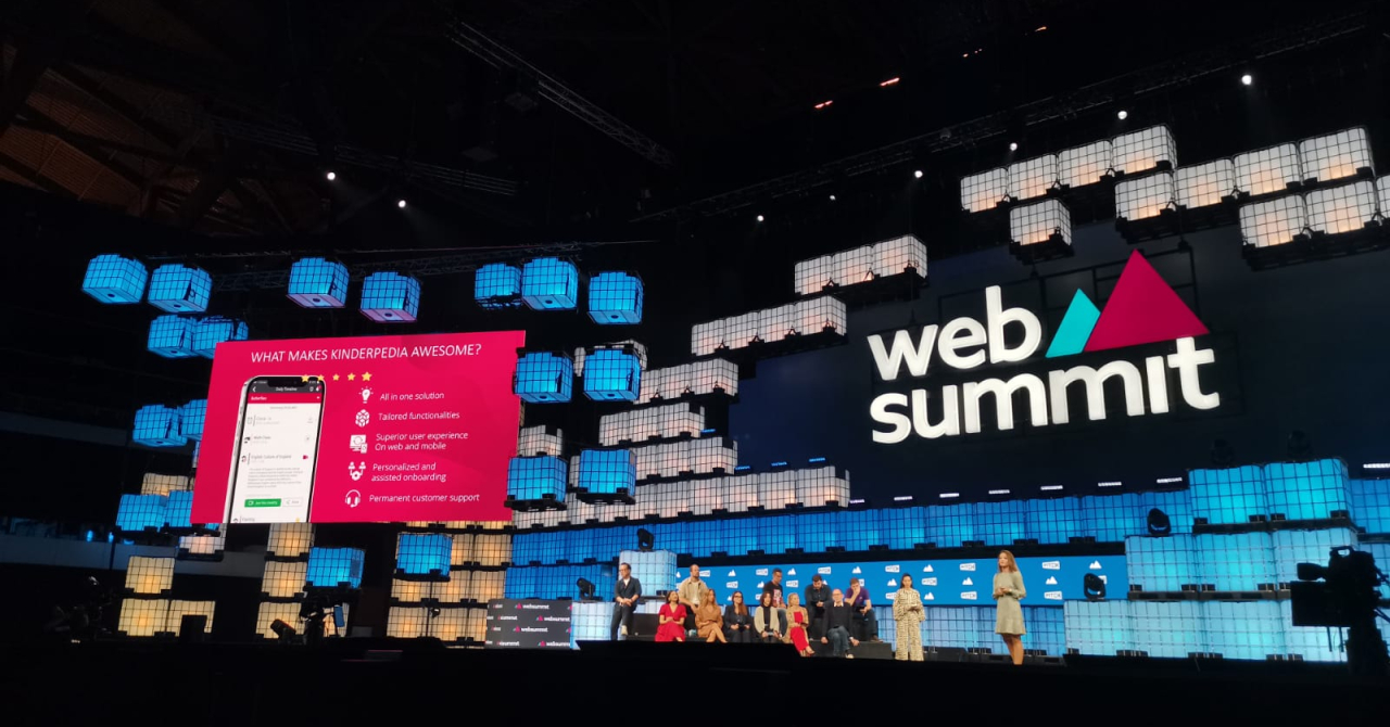 Kinderpedia, în finala competiției Web Summit 2023 PITCH