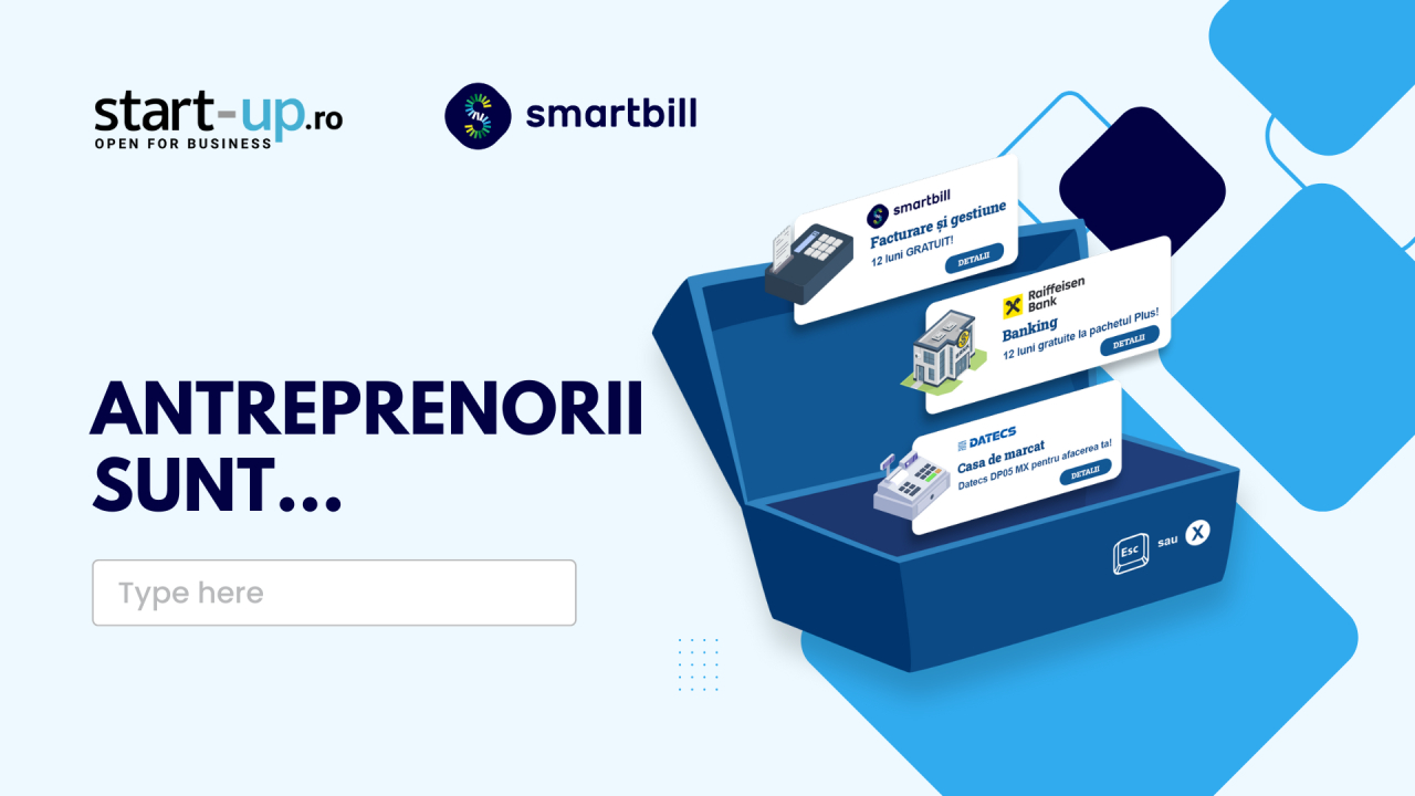 start-up.ro și SmartBill îți arată cum se simte primul an de business pentru antreprenorii din România