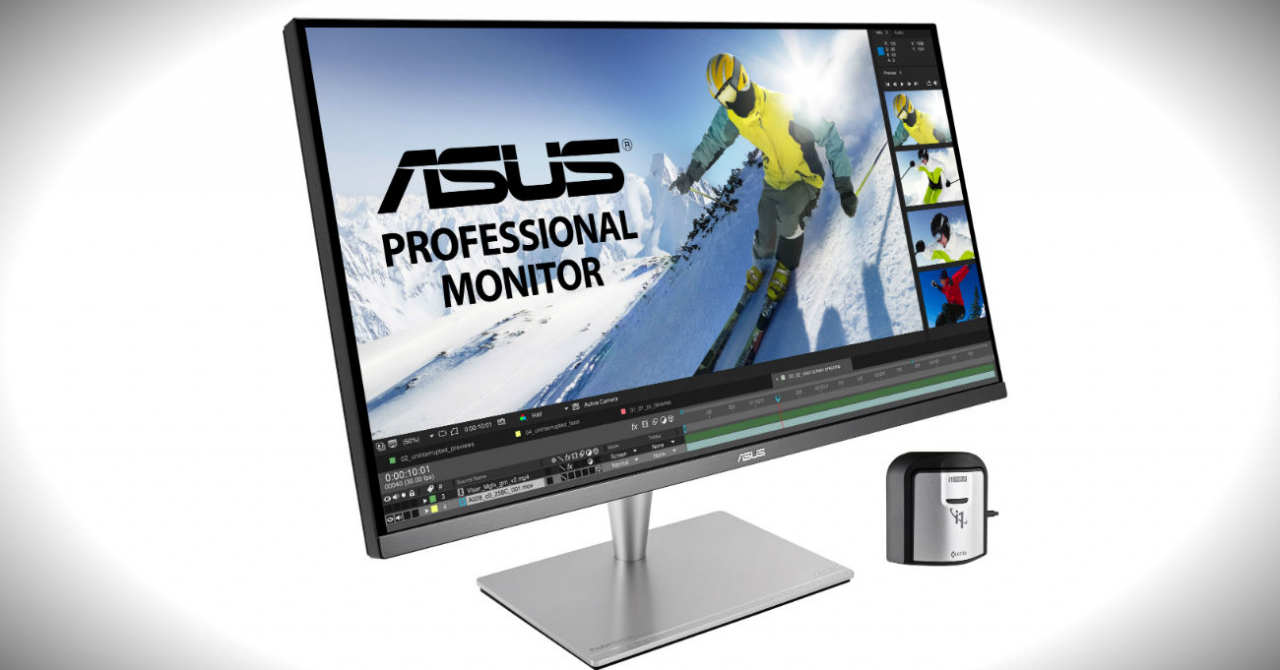 Acest monitor de la ASUS e creat special pentru editare foto și video