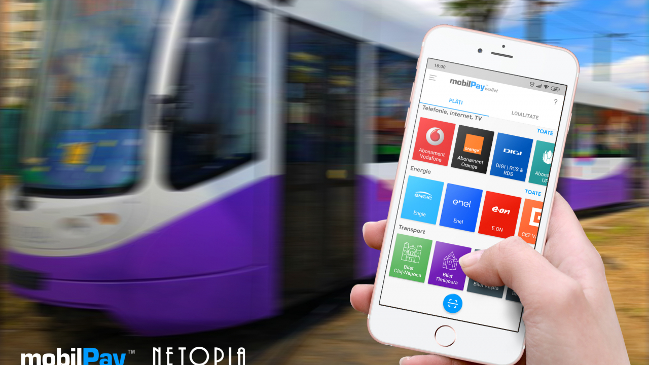 Transportul în comun se poate plăti prin telefon la Timișoara