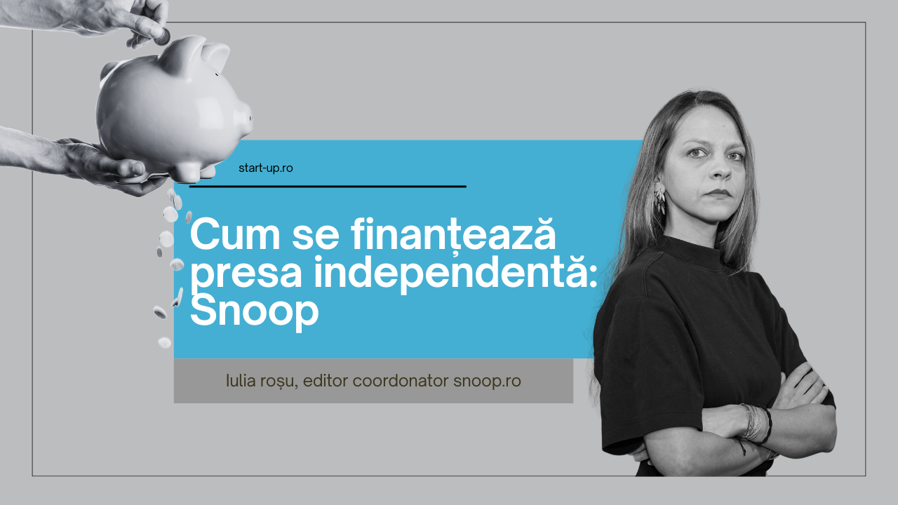 Cum se finanțează presa independentă: snoop.ro, jurnalism fără lesă