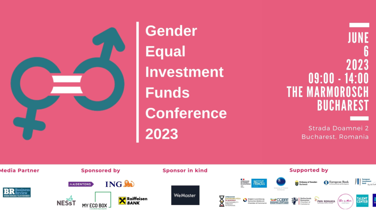 Prima conferință dedicată investițiilor și egalității de gen din România