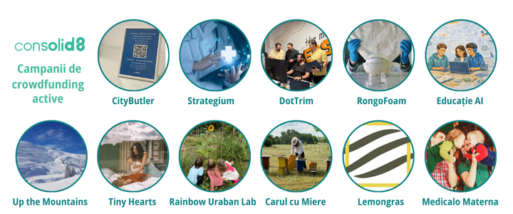 11 afaceri își vor testa ideile prin crowdfunding pentru atingerea pragului de eligibilitate pentru finanțarea europeană