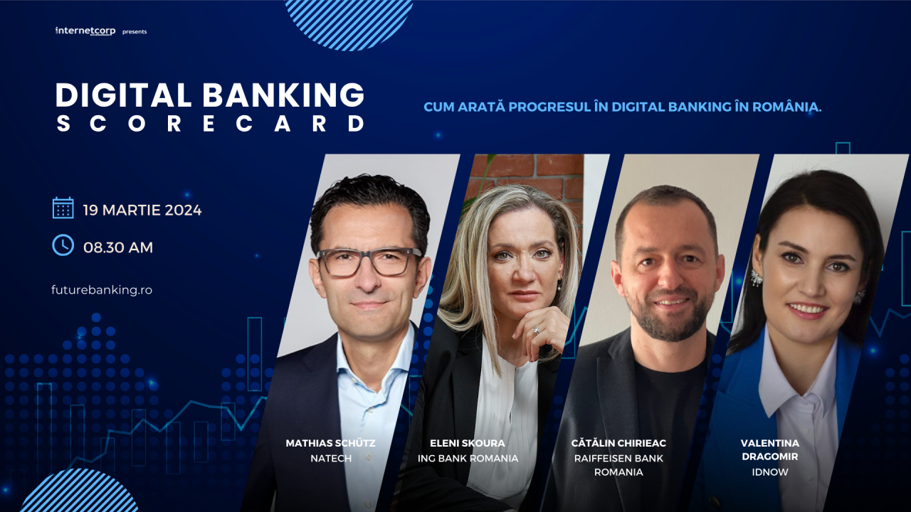 Digital Banking Scorecard - starea digitalizării în industria bancară din România