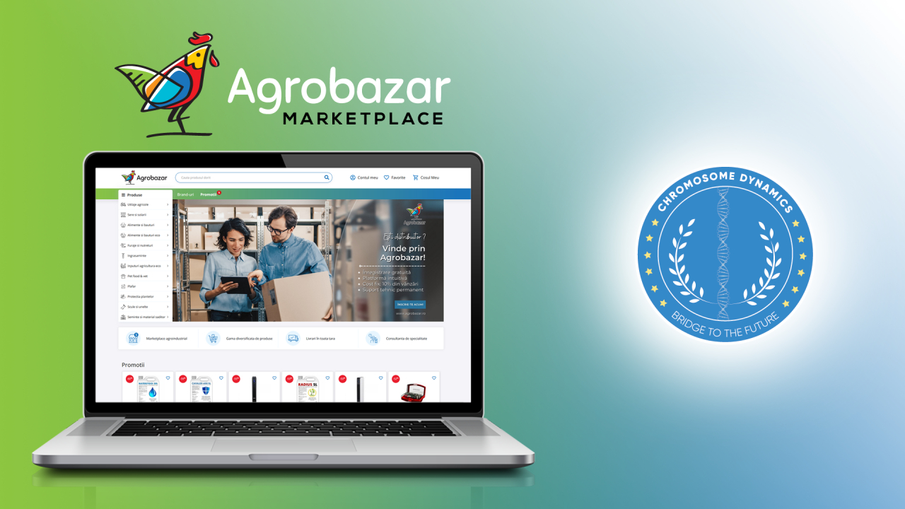 Chromosome Dynamics lansează un marketplace agroindustrial multi-vendor