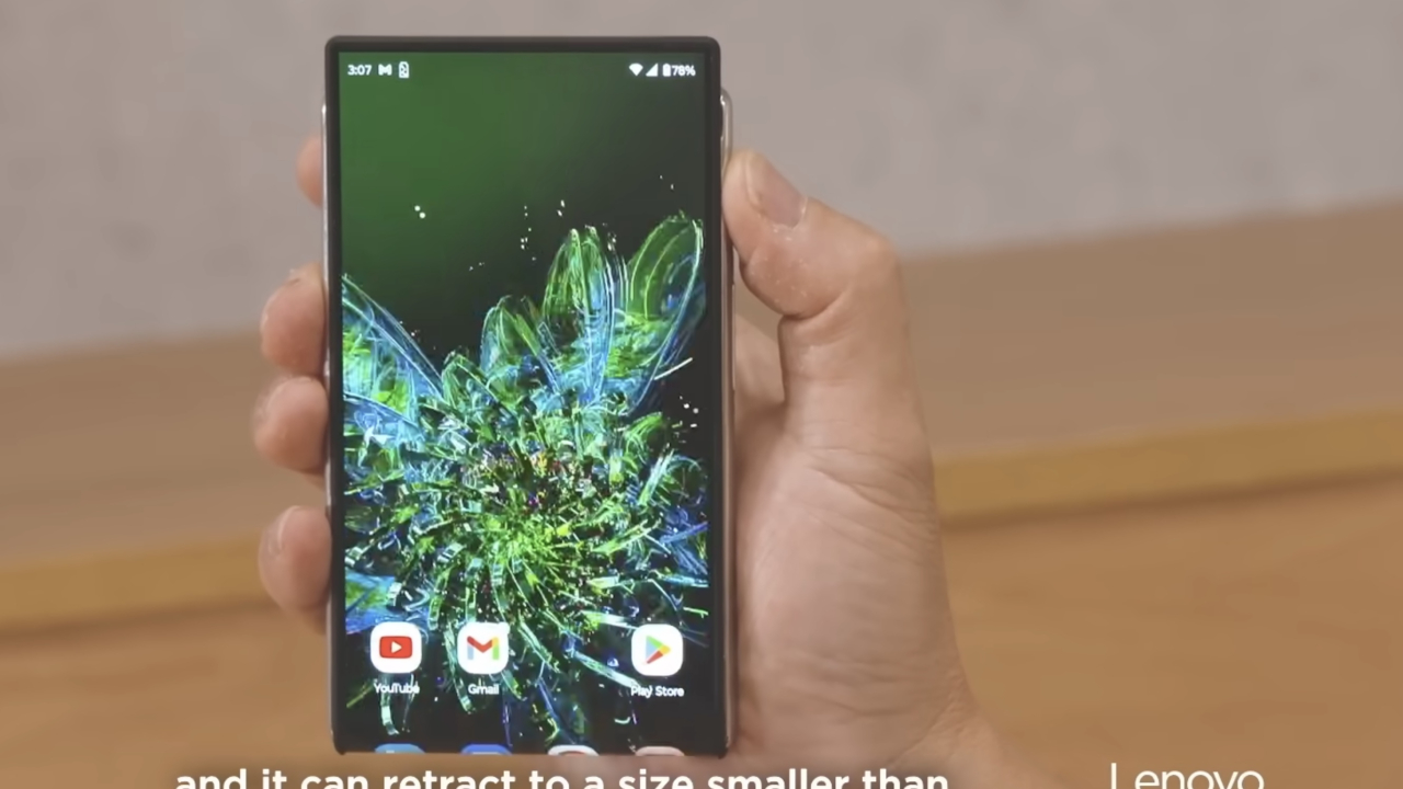 VIDEO motorola prezintă conceptul său de telefon și laptop rulabil