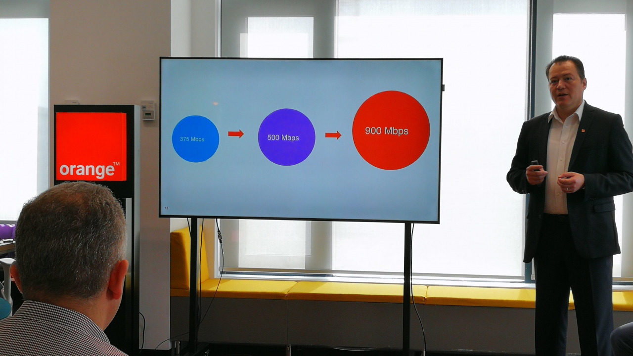 Viteza maximă în rețeaua 4G+ de la Orange crește la 500Mbps