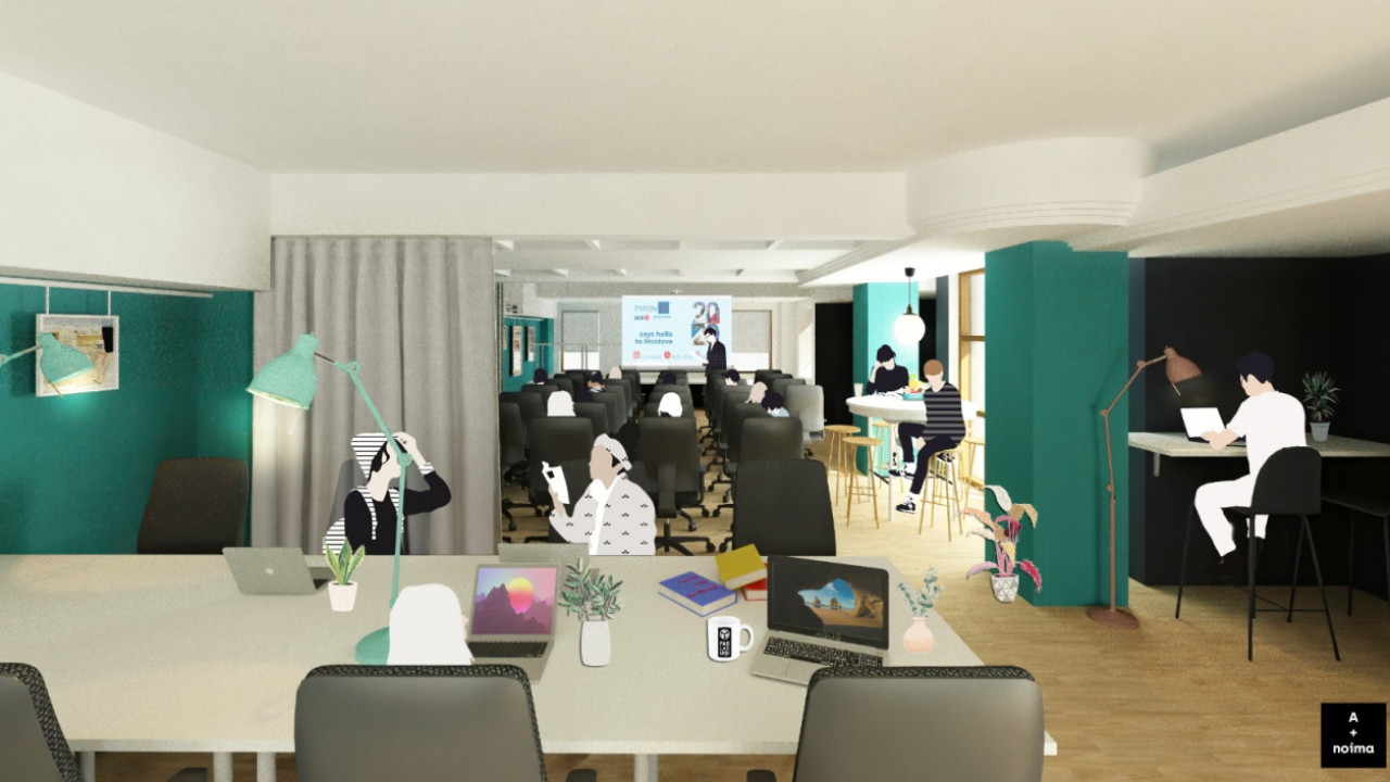 Nou spațiu de coworking Fab Lab în Iași, realizat în parteneriat cu BCR și Modex