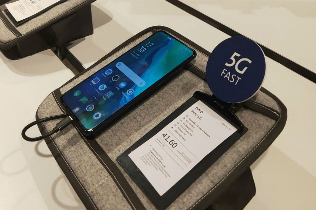 A fost pus în vânzare primul telefon 5G din Europa - Oppo Reno 5G