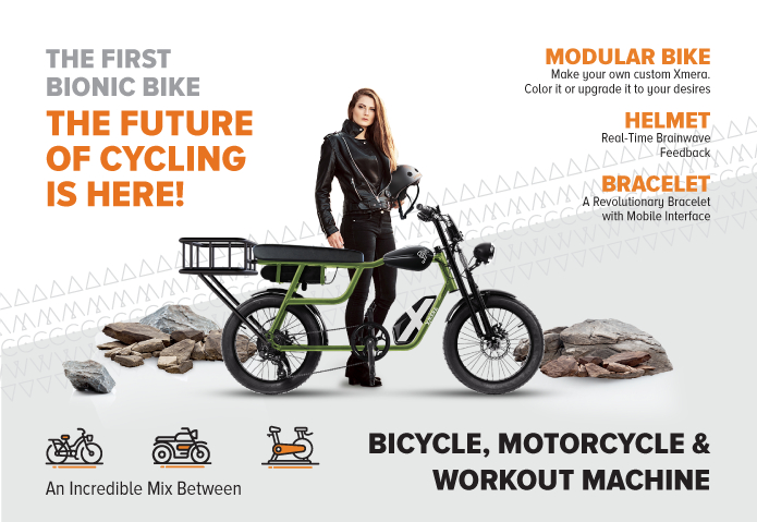 Pegas lansează crowdfunding pentru bicicleta bionică Xmera