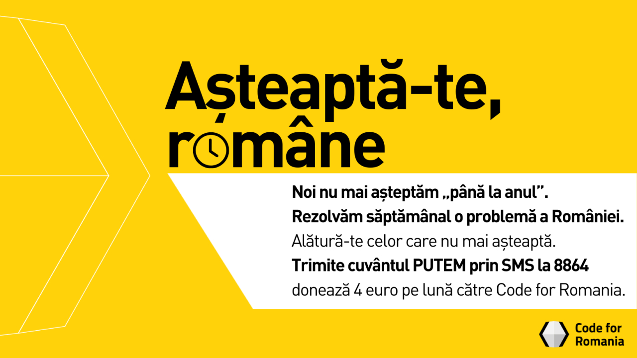 Așteaptă-te, române: programul Code for Romania pentru România