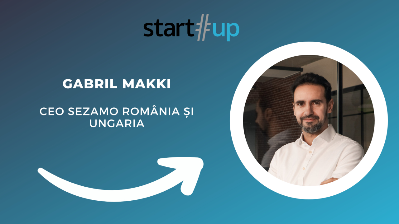 Sezamo România are un nou CEO - Gabriel Makki va conduce România și Ungaria