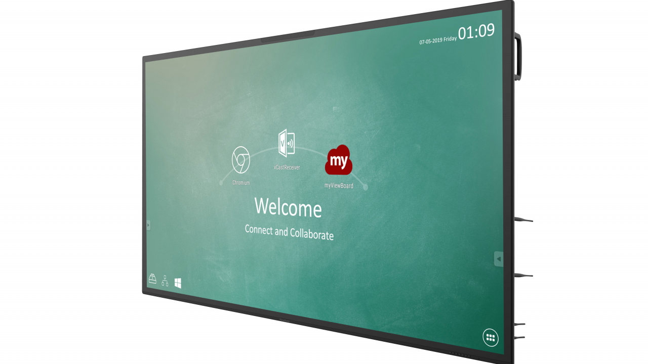 Tabla inteligentă ca să colaborezi mai bine în birouri de companie