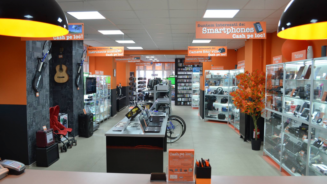 Franciza Used Products: 500.000 de euro în România din electronice SH