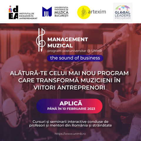 Programul postuniversitar care transformă muzicienii în antreprenori
