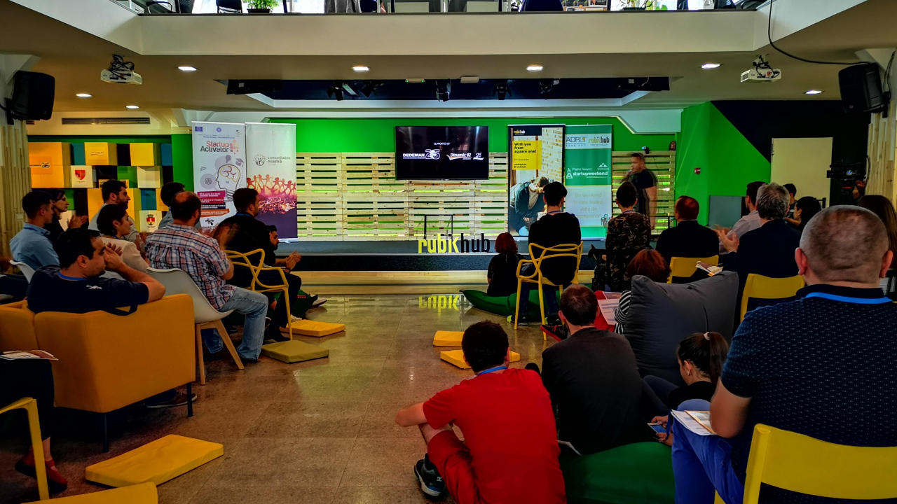Rubik Hub a sărbătorit un an de existență prin Startup Fair