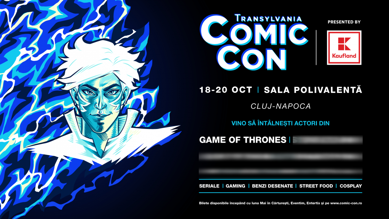 Comic Con se extinde în România: ediție în Transilvania din toamnă