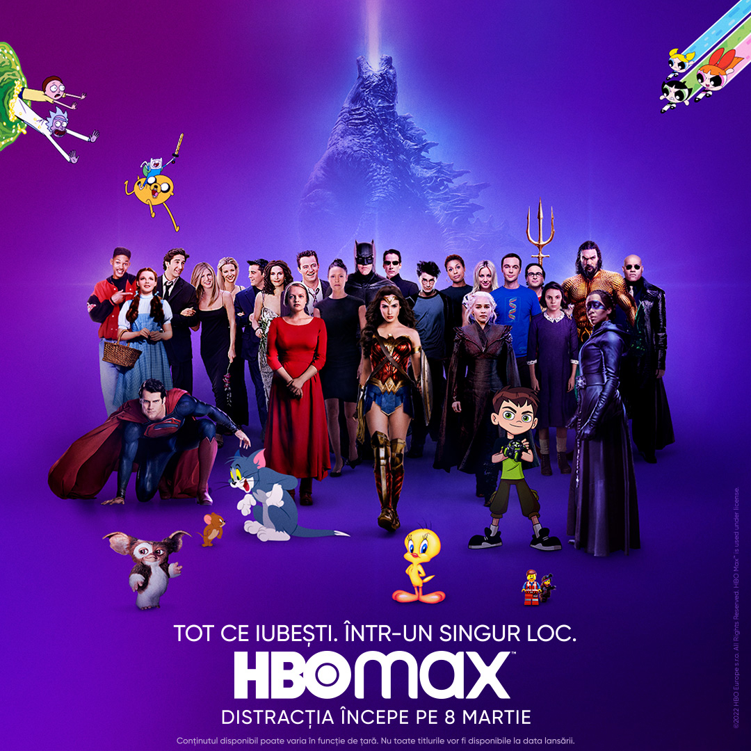 Cadou de 8 martie pentru români: HBO Max se lansează oficial în România