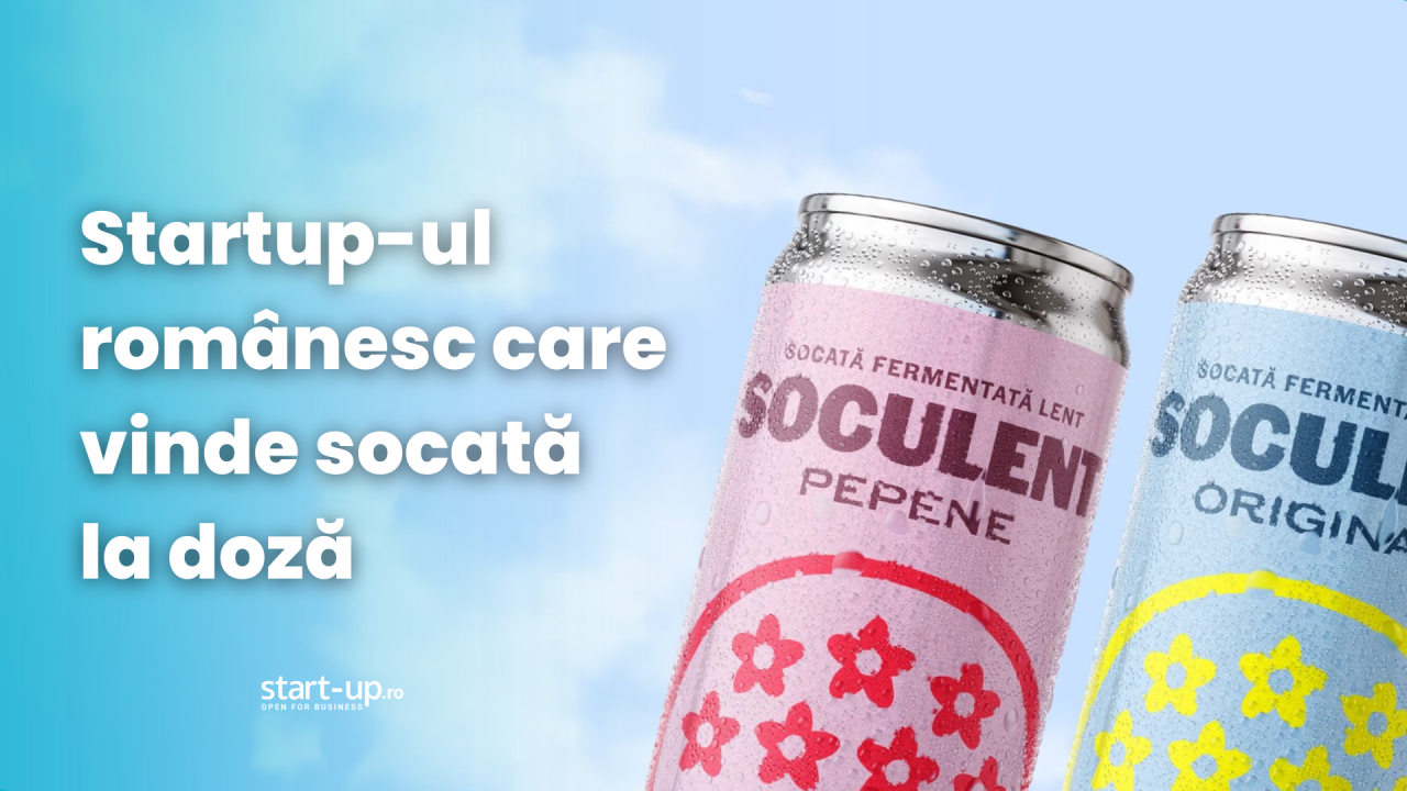 Startup-ul românesc care vinde socată la doză