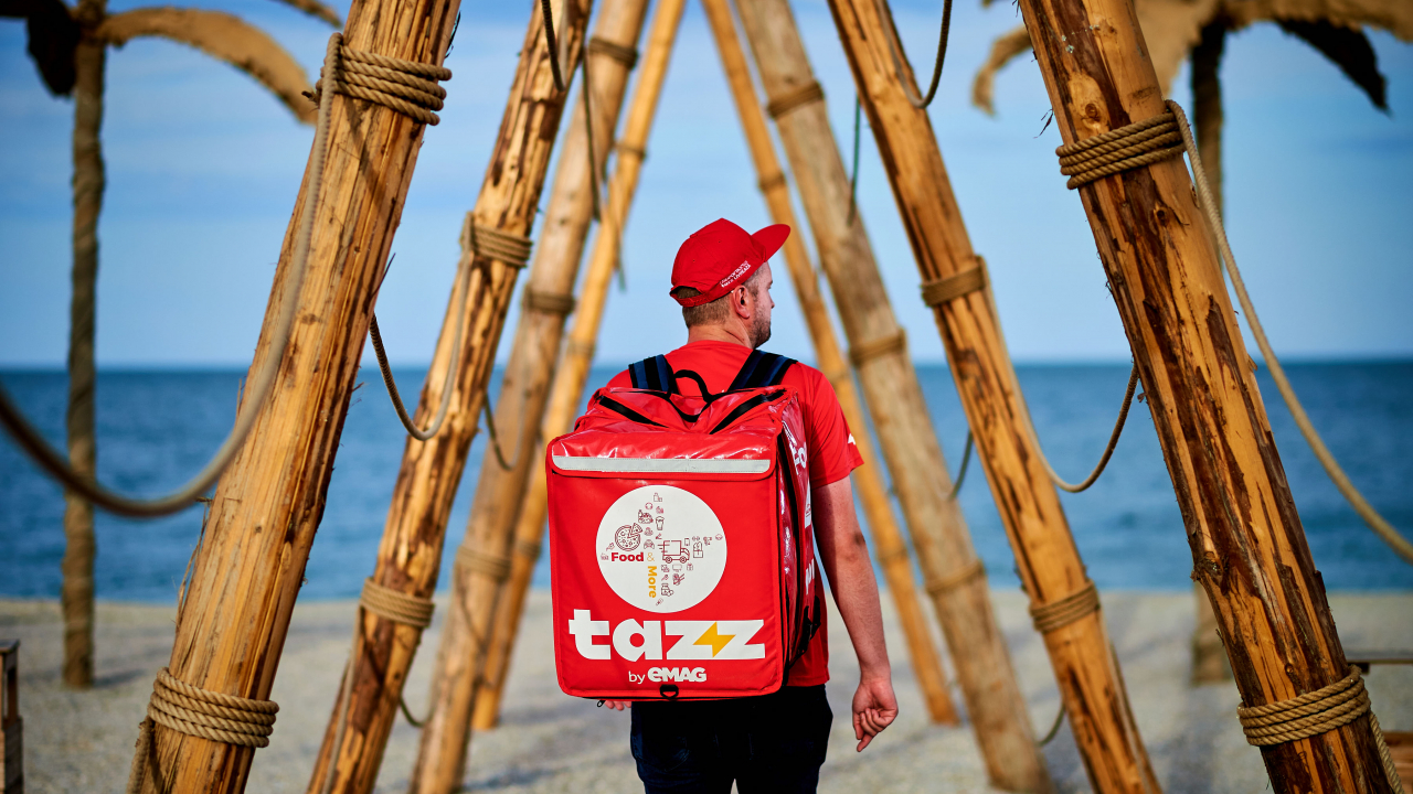 Tazz extinde livrările și pe plajele din Mamaia și Constanța