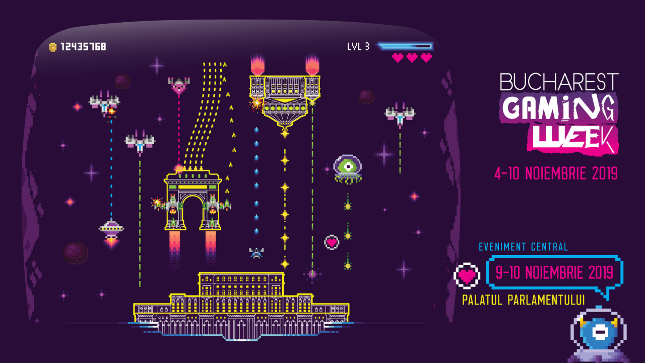 Gamerii iau cu asalt Palatul Parlamentului