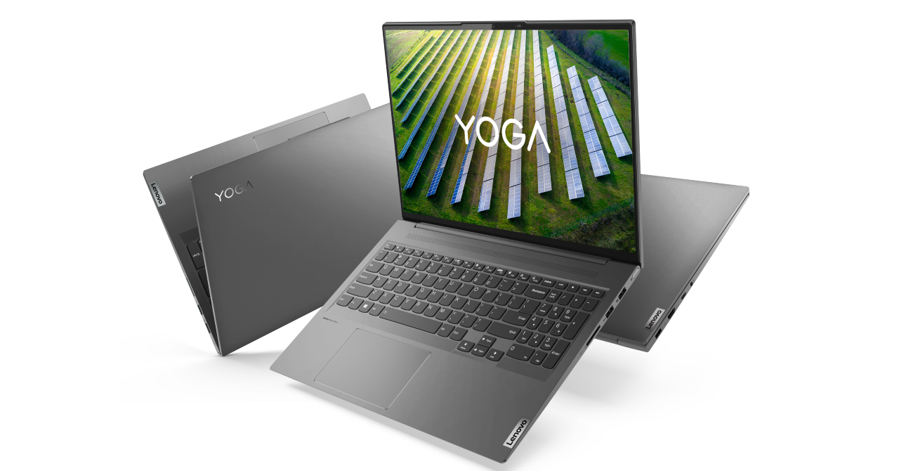 Lenovo dezvăluie noua gamă de laptop-uri Yoga pentru 2022