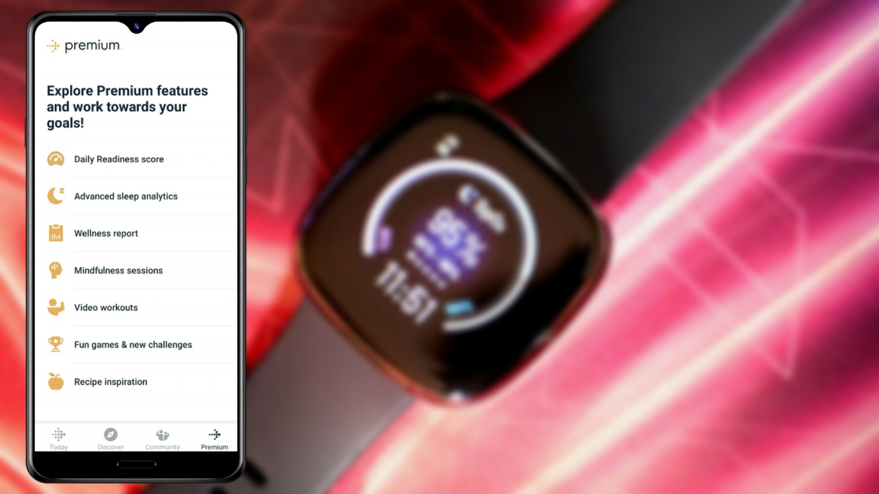 Fitbit Premium: Antrenor personal, nutriționist și terapeut la încheietura ta