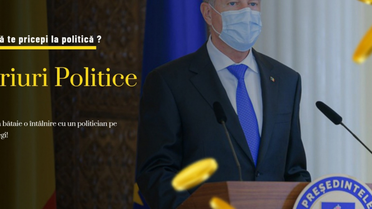 Crezi că te pricepi la politică? Pariază pe evenimente locale și internaționale