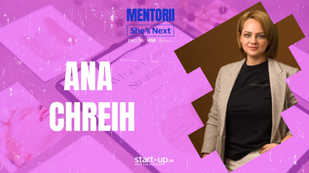 Mentorii She’s Next | Ana Chreih: ”de multe ori credem că suntem singurii care primesc refuzuri sau suntem pierduți”